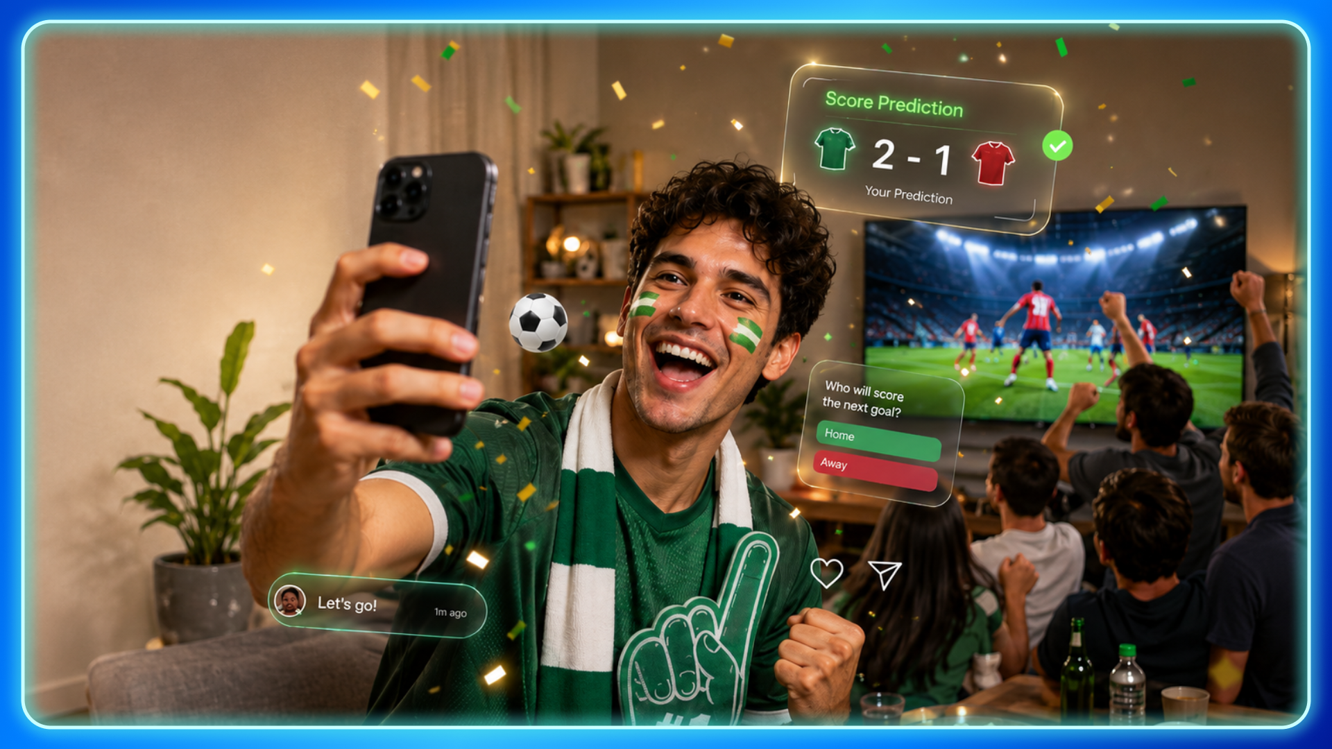 La segunda pantalla mundialista: Filtros AR para usar mientras todos ven el partido