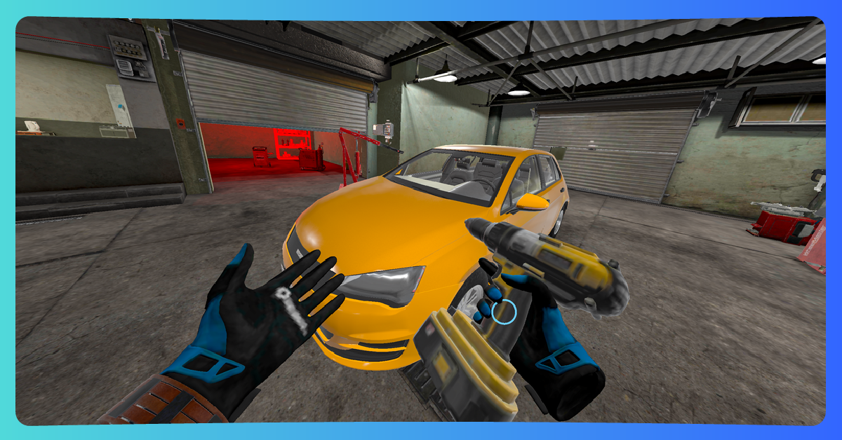 Aprende a reparar carros en VR con tu Quest