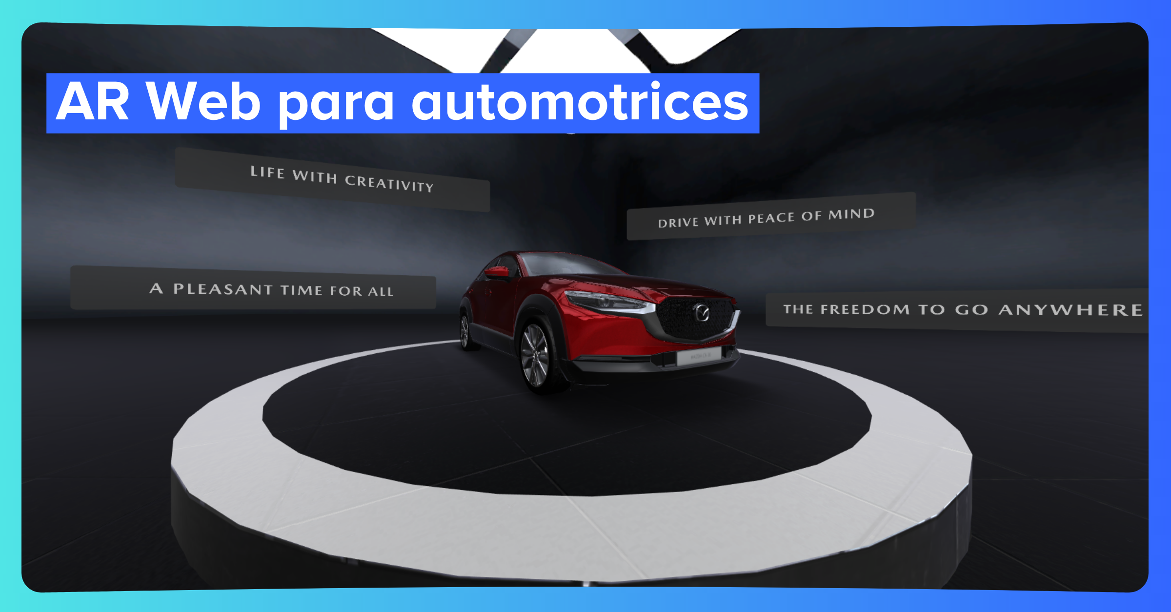 Realidad Aumentada web y cómo las automotrices la están aprovechando