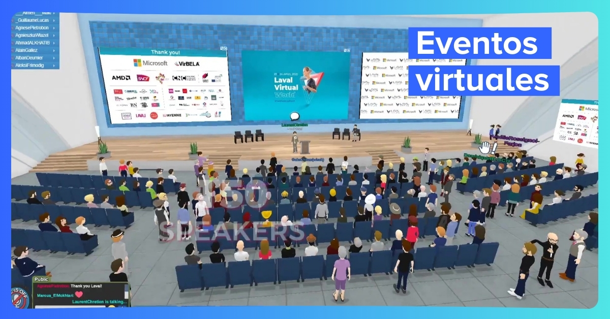 Cómo los eventos virtuales están cambiando la industria