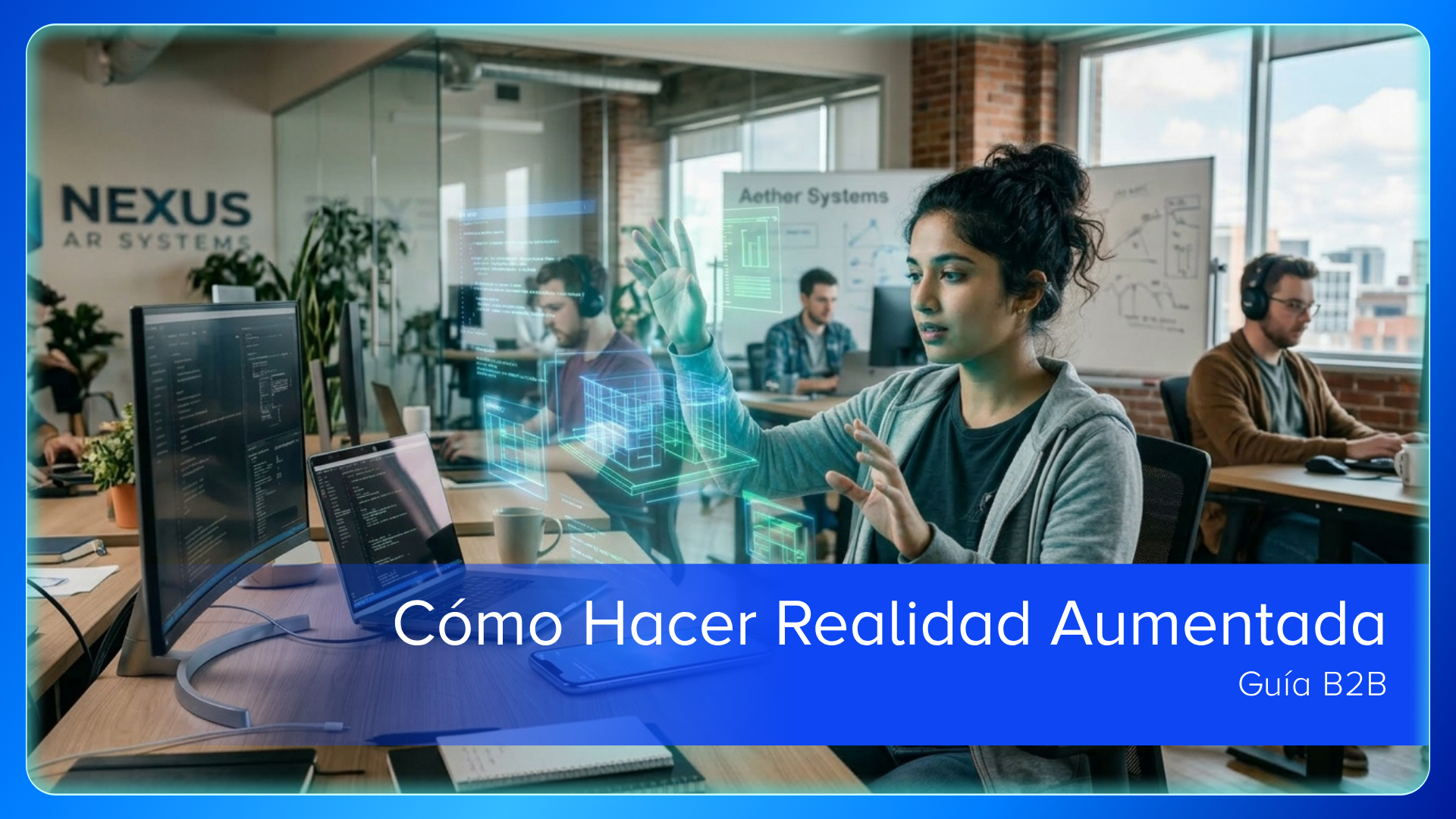 como hacer realidad aumentada  |  inmersys