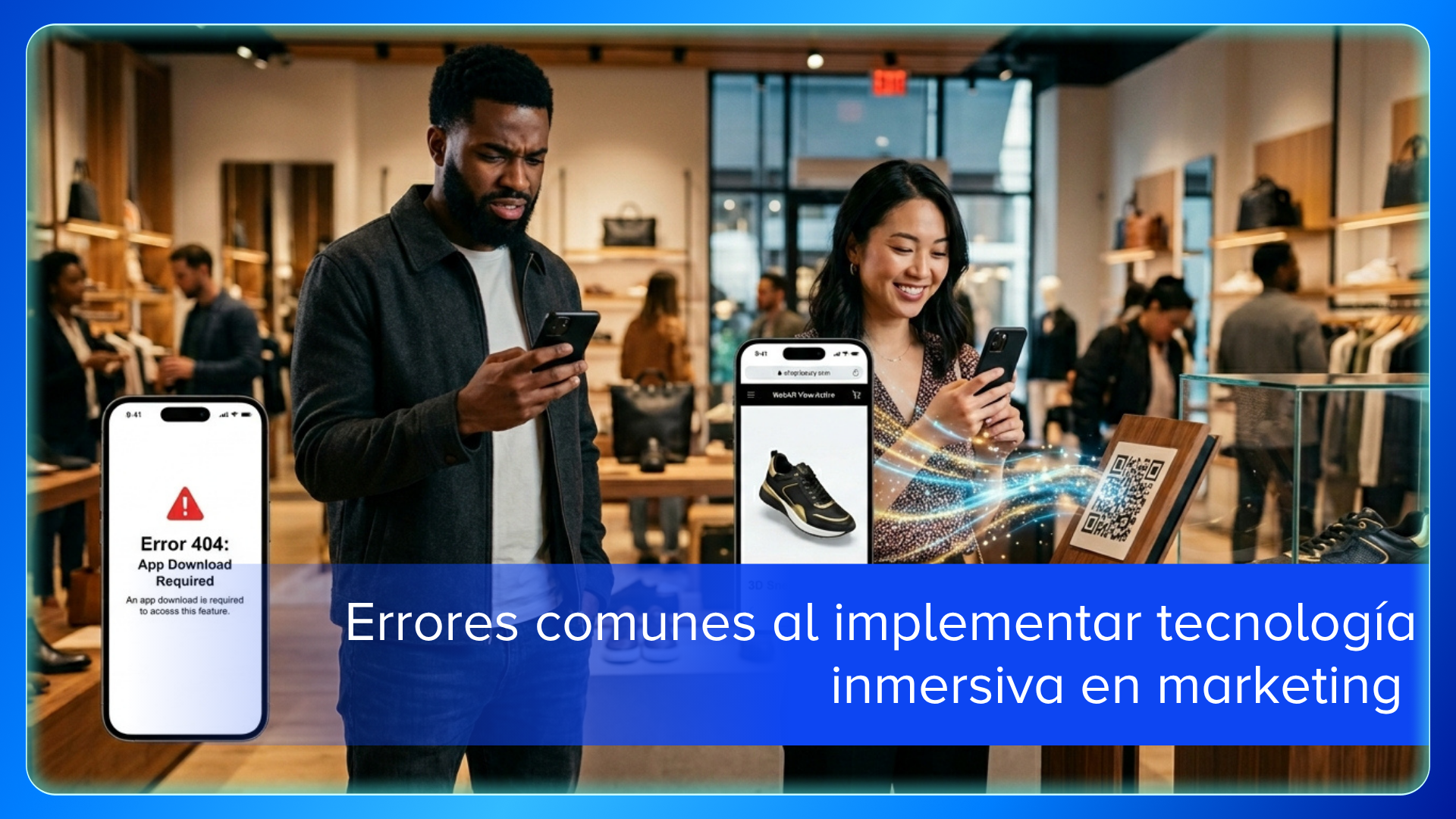 Errores comunes al implementar tecnología inmersiva en marketing (y cómo evitarlos)
