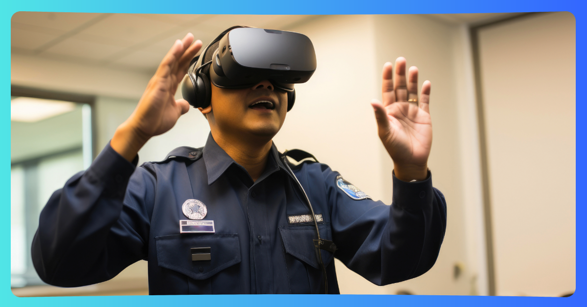 Policia con VR